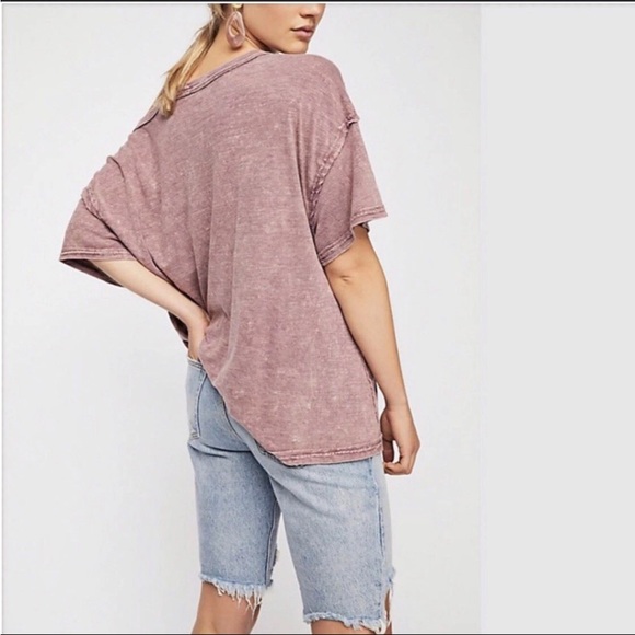 Free People Tops - Free People We The Free Purple Alex Tee Top NWT